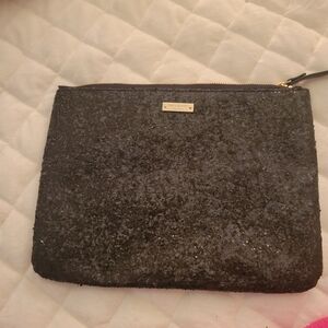 Kate Spade glitter pouch. Perfect for the holidays. 🎄🍾🎉